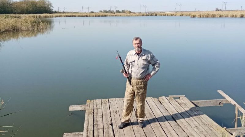 Житель станицы Калининской Павел Солопов провел минувшие выходные на природе