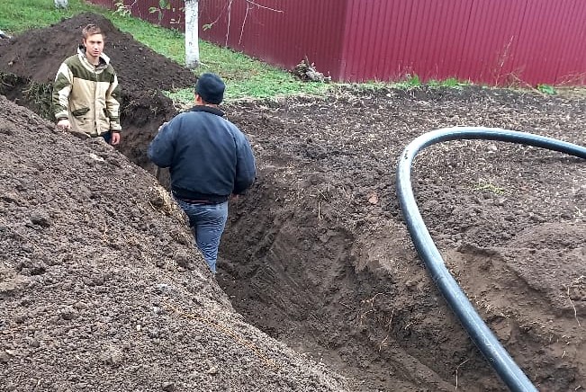 В хуторе Редант практически полностью обновлена система водоснабжения