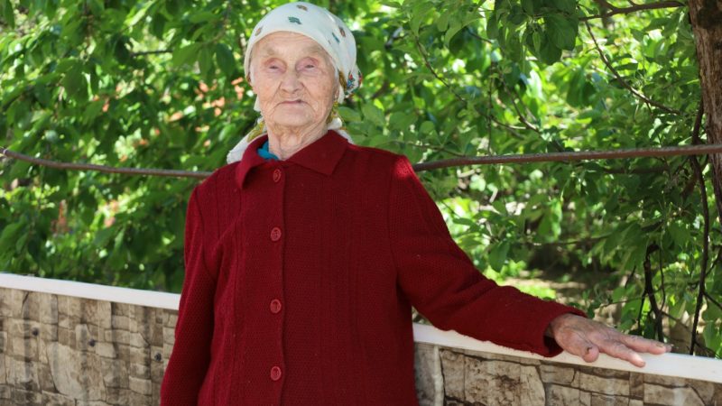 Елизавета Алексеевна Аристархова — труженик тыла, ветеран труда из хутора Бойкопонура