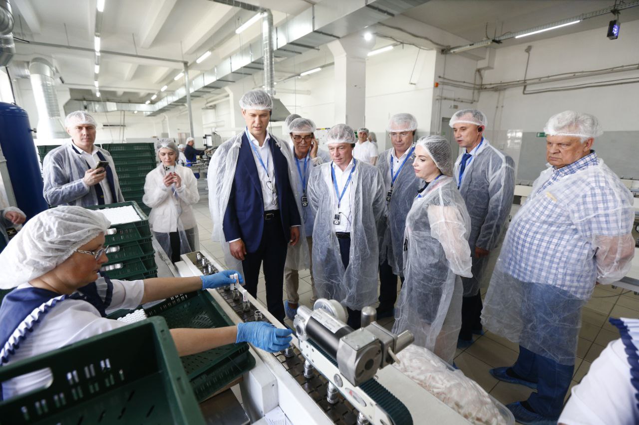 Председатель комитета Госдумы РФ и министр экономики Кубани посетили предприятие-участника нацпроекта «Производительность труда»